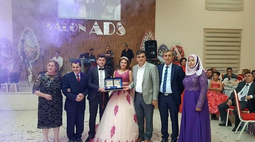 Başkan Yal&ccedil;ın, Gen&ccedil; &Ccedil;iftin Mutluluğuna Ortak Oldu