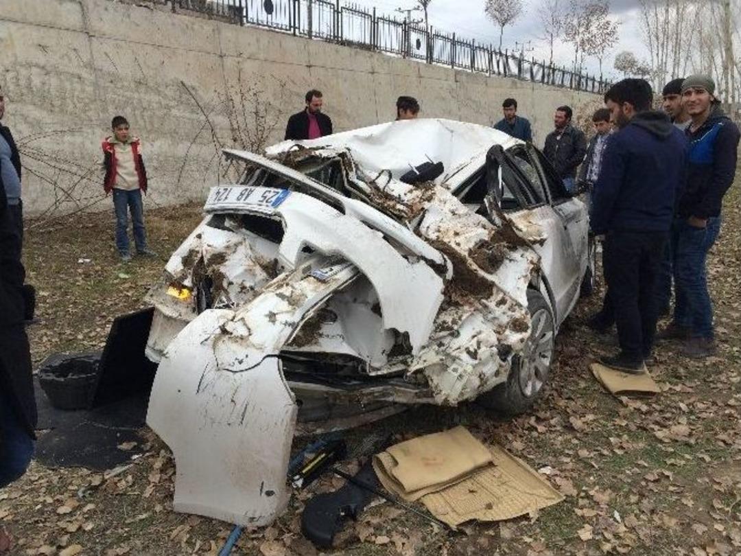 Van&rsquo;da Trafik Kazası; 4 Yaralı