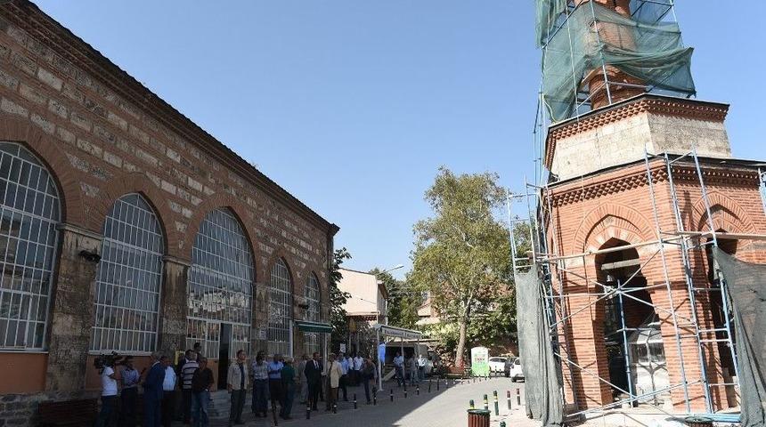 Şadırvanlı Minare Restore Ediliyor