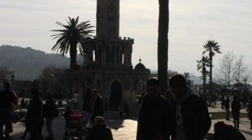 Kış G&uuml;neşi İzmir&rsquo;i Isıttı