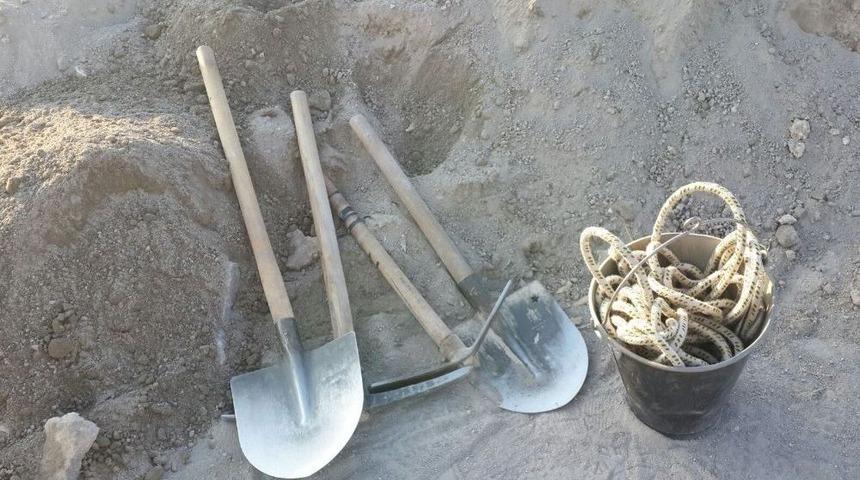 Karaman&rsquo;da Ka&ccedil;ak Kazı Yapan 3 Kişi Yakalandı