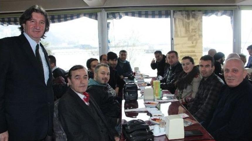 Zgc &Ccedil;alışan Gazeteciler G&uuml;n&uuml;nde Yemekli Program D&uuml;zenledi