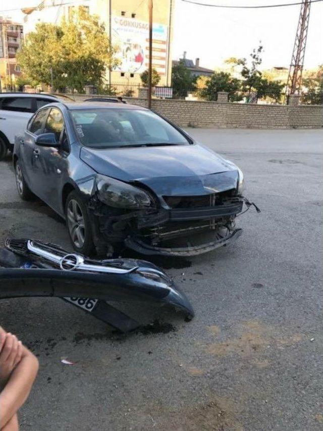 Van’da Trafik Kazası; 1 Yaralı