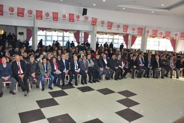 Bozüyük Mhp İlçe Başkanlığı’na Mehmet Karuk Seçildi