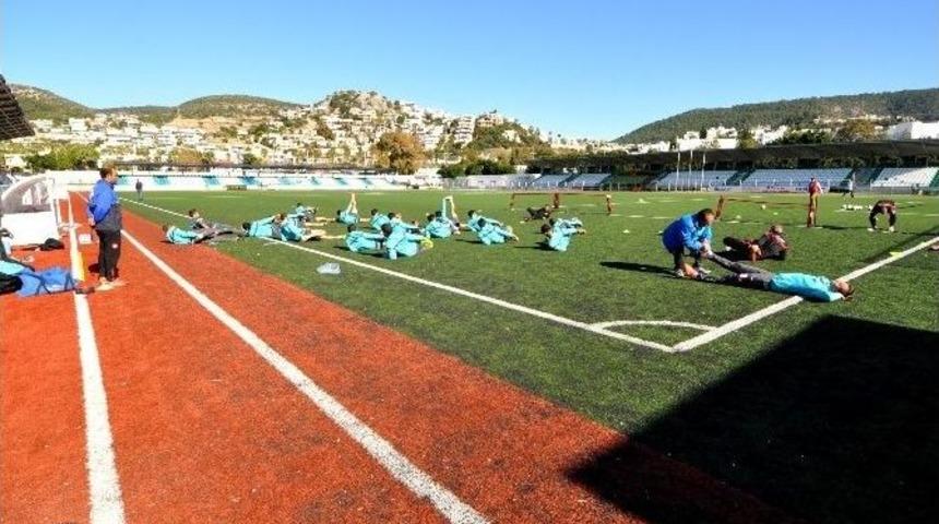 Bodrumspor, Pamukkalespor Ma&ccedil;ı Hazırlıklarını S&uuml;rd&uuml;r&uuml;yor