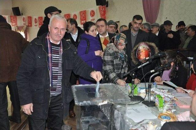 Bozüyük Mhp İlçe Başkanlığı’na Mehmet Karuk Seçildi