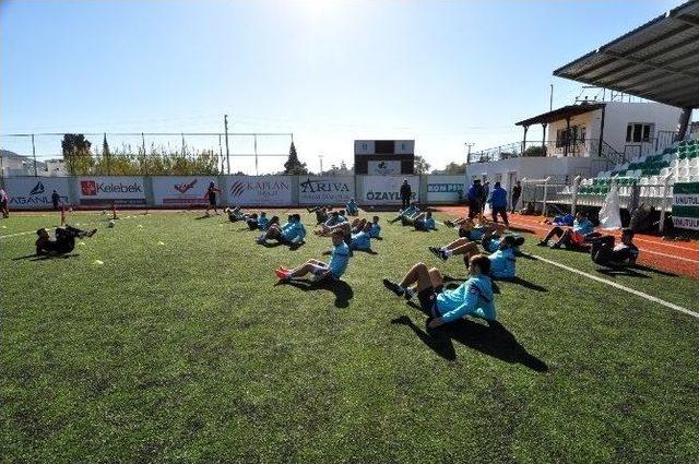 Bodrumspor, Pamukkalespor Maçı Hazırlıklarını Sürdürüyor
