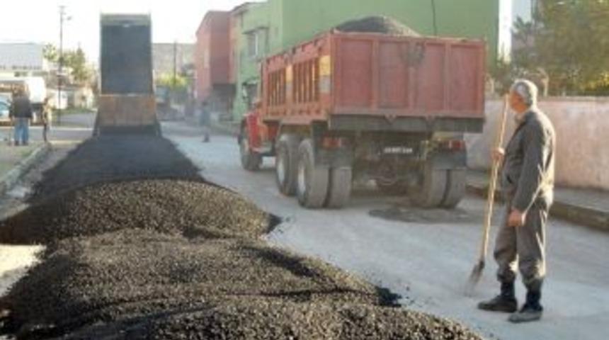 Akdeniz Belediyesi&rsquo;nin Asfalt &Ccedil;alışmaları