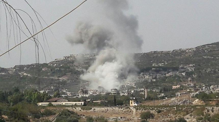 Rejim Ve Rus Jetlerinden İdlib Kırsalına Ağır Bombardıman: 17 &Ouml;l&uuml;