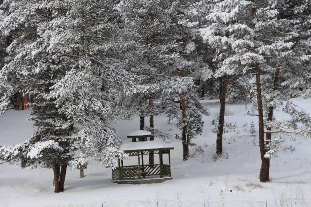 Oltu&rsquo;da Kartpostallık Kar Manzaraları
