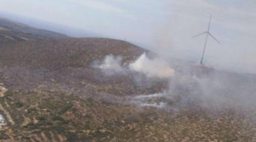 Ala&ccedil;atı&rsquo;da Yangın