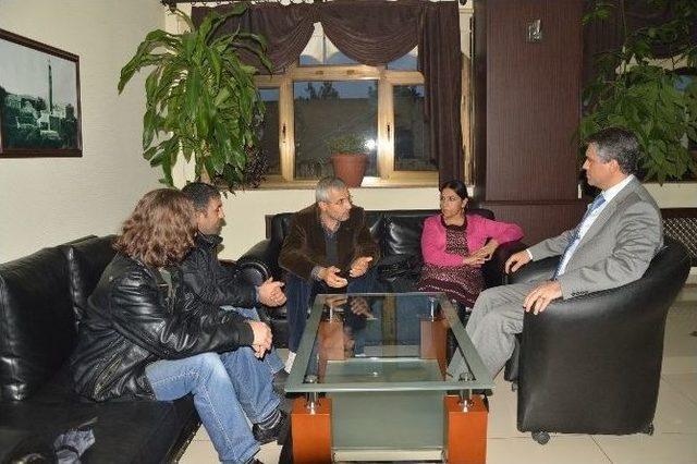 Kürt Yazarlar Derneği’nden Büyükşehir Belediyesi’ne Ziyaret