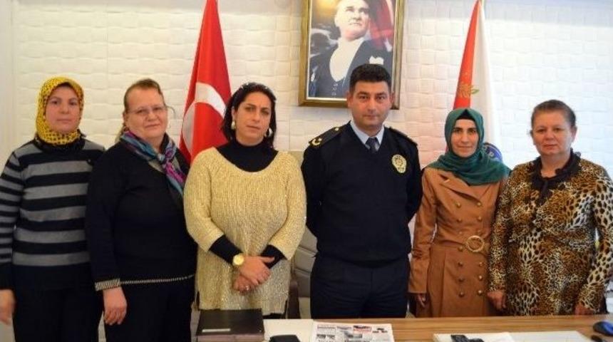 Ak Parti&rsquo;li Kadınlardan Emniyet M&uuml;d&uuml;r&uuml; Bilen&rsquo;e Ziyaret