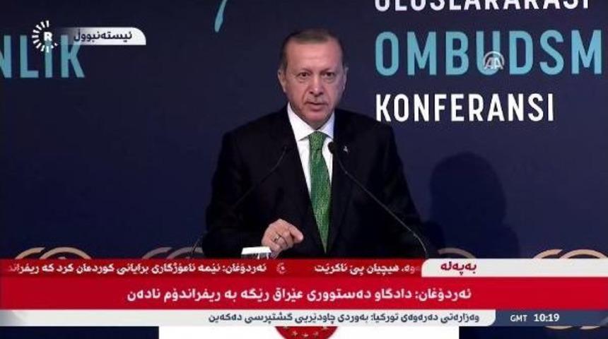 Kuzey Irak'taki Kanallar Erdoğan'ın Konuşmasını Canlı Yayınladı