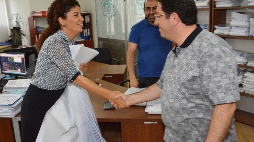 Başkan Yazgı, Mesaiye Kalan İmar Personelini Ziyaret Etti