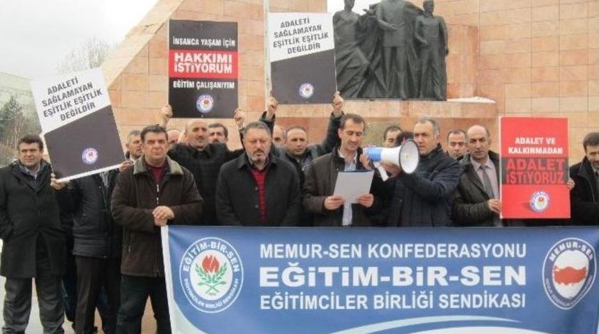 Eğitim Bir Sen Erzurum 1 Nolu Şube Başkanı Erkan Ciyavul: