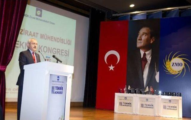 Kılıçdaroğlu, Türkiye Ziraat Mühendisliği 8. Teknik Kongresi'ne Katıldı (1)