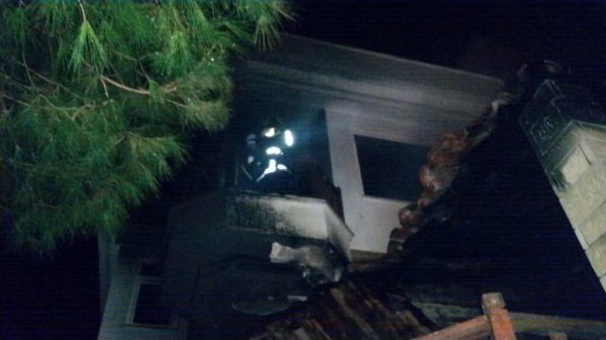 Ak&ccedil;akoca&rsquo;da Ev Yangını