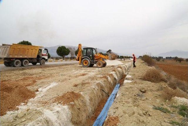 Acıpayam’da İçme Suyu Hattı Yenileniyor