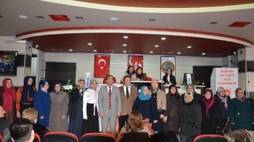 Ak Parti Suşehri İl&ccedil;e Kadın Kolları Başkanı G&ouml;nel G&uuml;ven Tazeledi