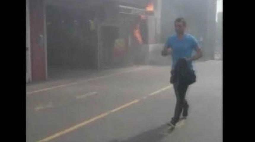 Metro Istasyonunda Yangın (2)