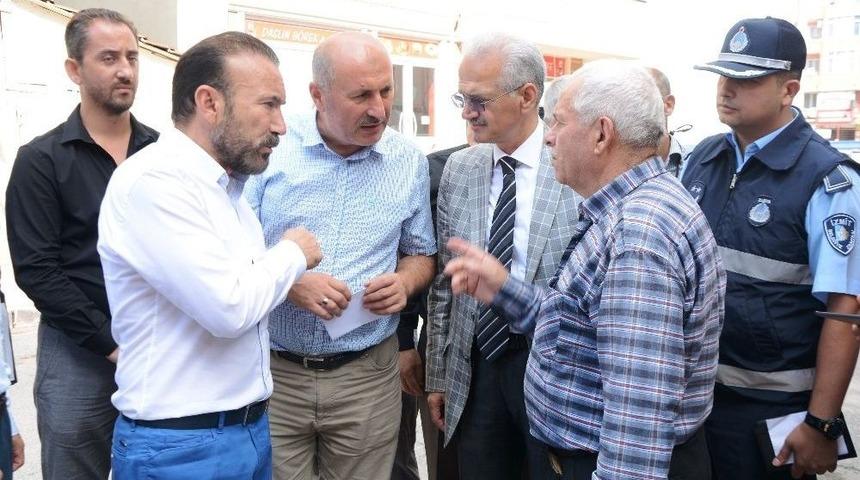 Başkan Doğan Mahalle İncelemelerini S&uuml;rd&uuml;r&uuml;yor