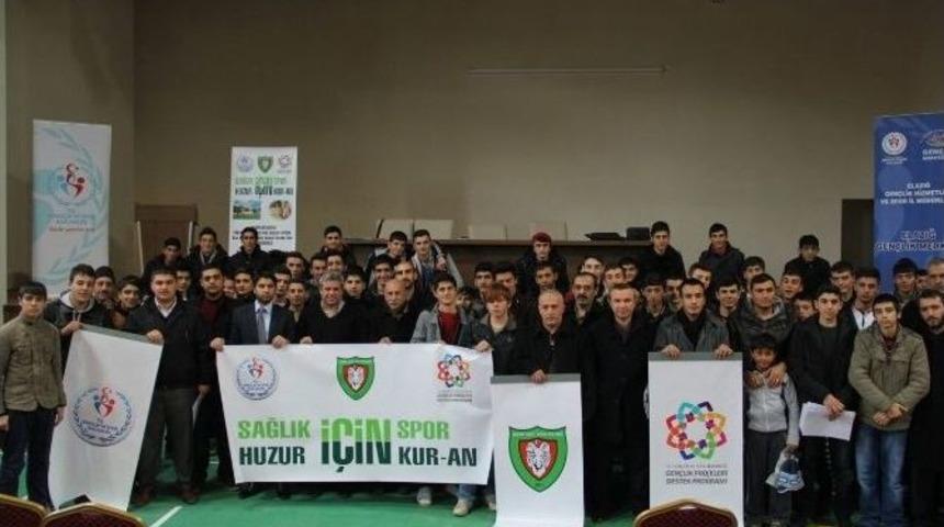 Elazığ&rsquo;da Sağlık İ&ccedil;in Spor Huzur İ&ccedil;in Kur&rsquo;an Projesi
