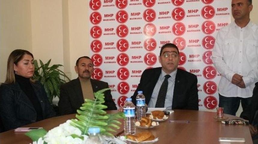 Marmaris Mhp 25 Ocak&rsquo;ta Kongreye Gidiyor