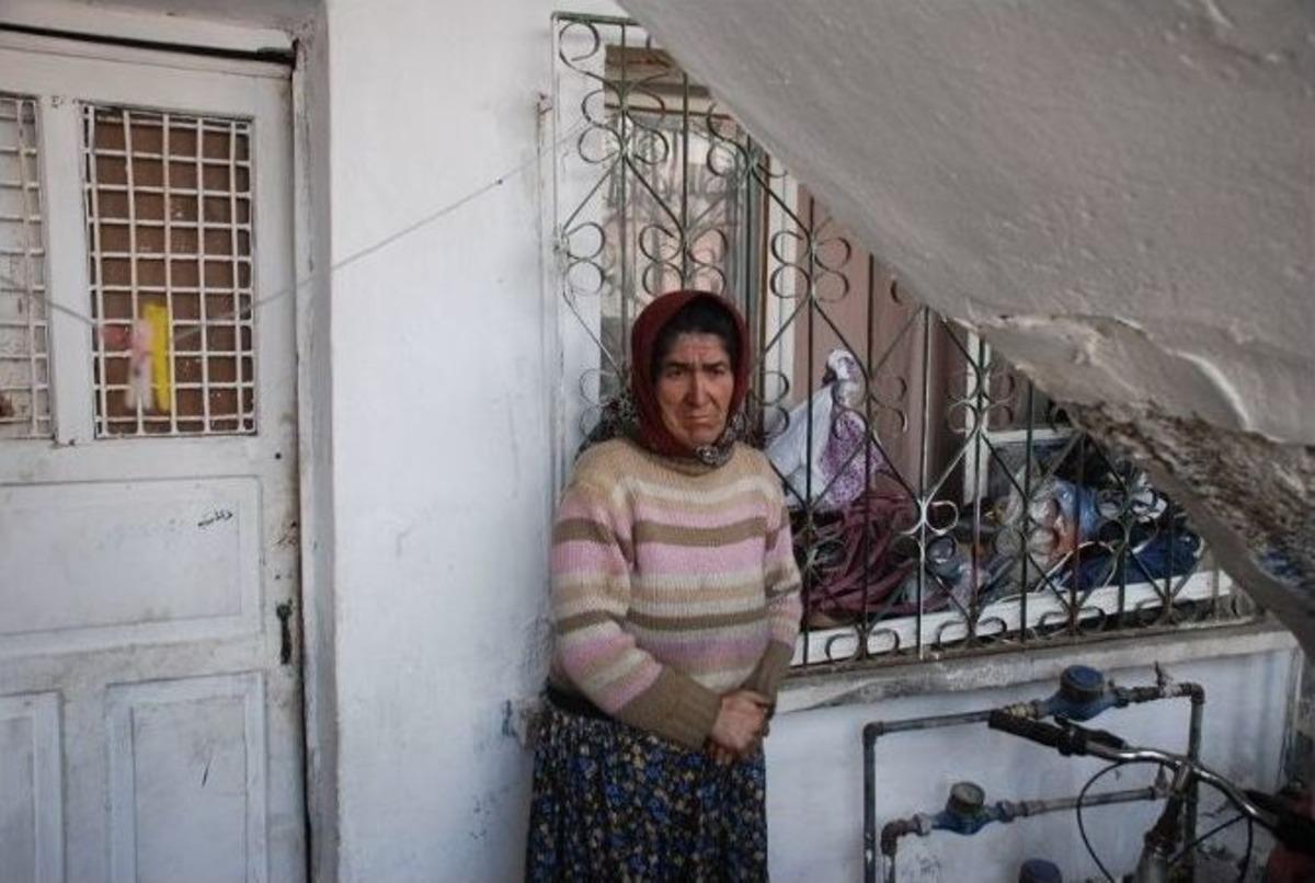 Evi Yanan Kadının G&ouml;zyaşları