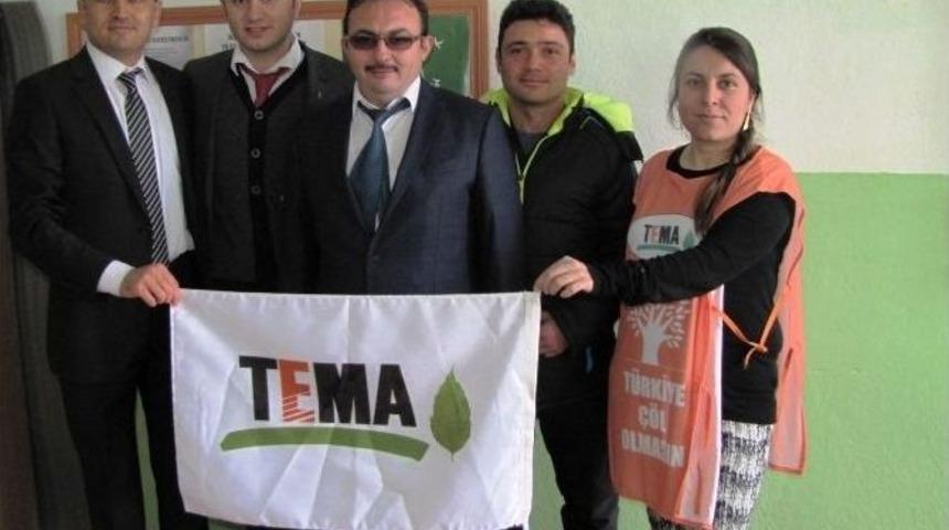 Hisarcık&rsquo;ta Tema Vakfı Faaliyetlerine Başladı