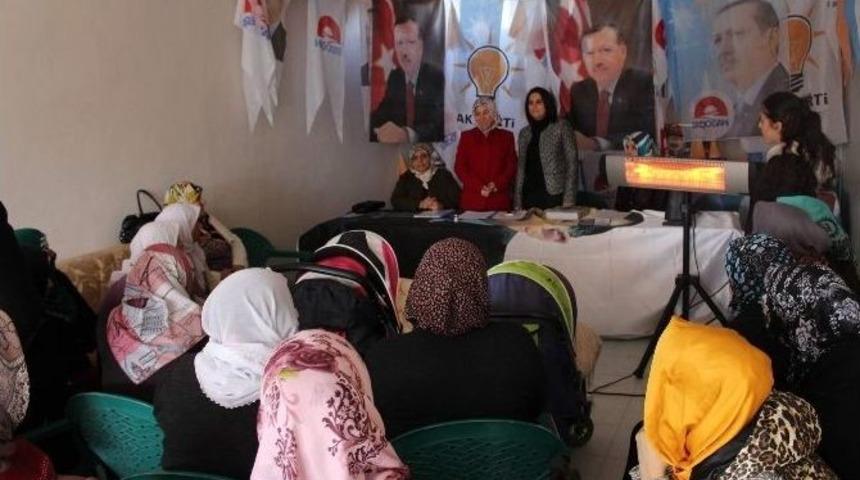 Samsat Ak Parti Kadın Kolları İl&ccedil;e Kongresi Yapıldı