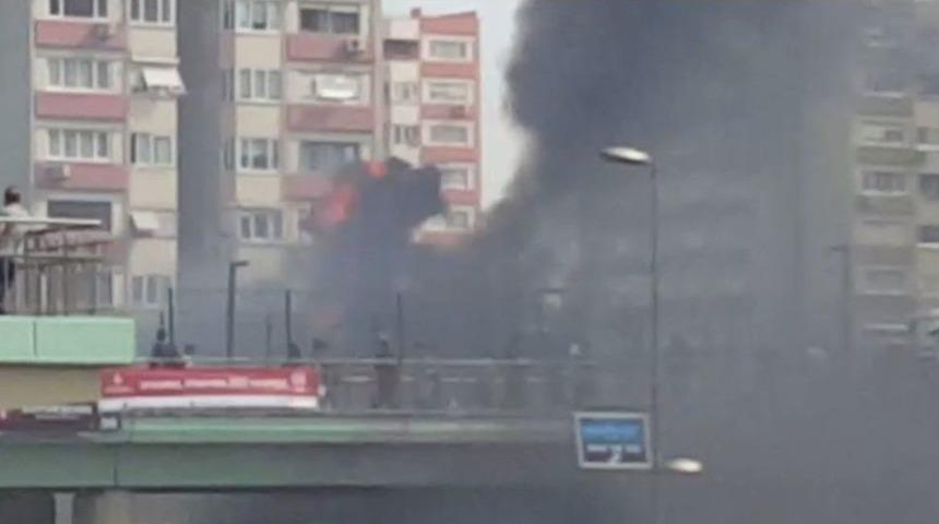 Atak&ouml;y Metrosu&rsquo;nda Yangın Paniği