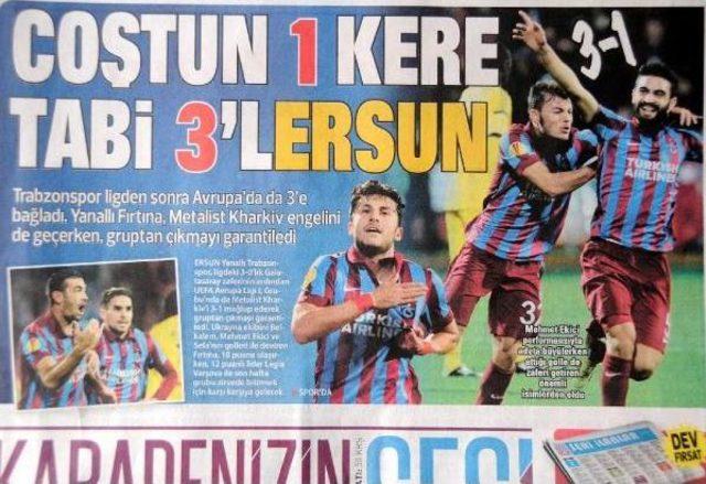 Trabzonsporlu belkalem gözünü finale dikti