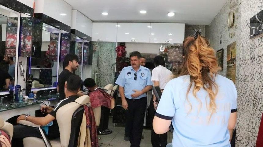 Van&rsquo;da Kuaf&ouml;r Salonları Denetlendi