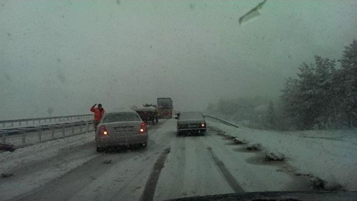 Balıkesir&rsquo;de Kar Yağışı Geri D&ouml;nd&uuml;