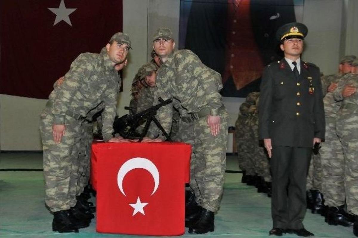 G&uuml;m&uuml;şhane&rsquo;de Kısa D&ouml;nem Erler Yemin Etti