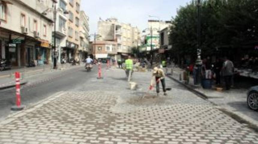 Kilis K&uuml;lt&uuml;r Yolunda Tadilat Yapılıyor