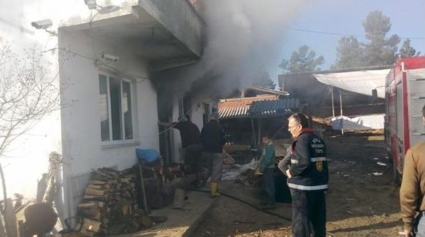 &Ccedil;iftlikte Korkutan Yangın