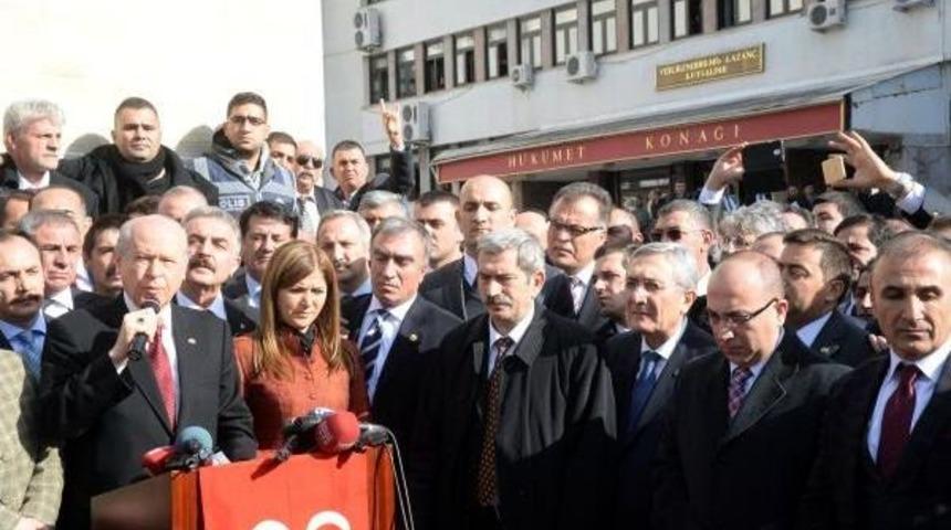 Mhp lideri bah&ccedil;eli, 500 ara&ccedil;lık konvoyla tunceli'de (2)
