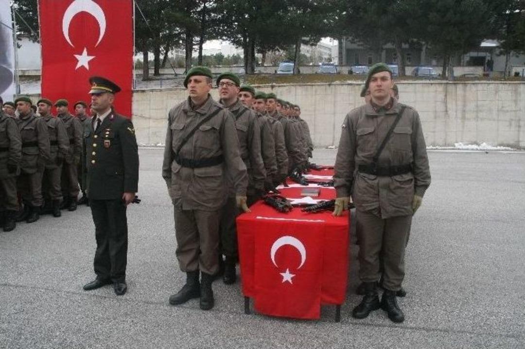 Yozgat&rsquo;ta 159 Kısa D&ouml;nem Er Yemin Ederek Tsk&rsquo;ya Katıldı