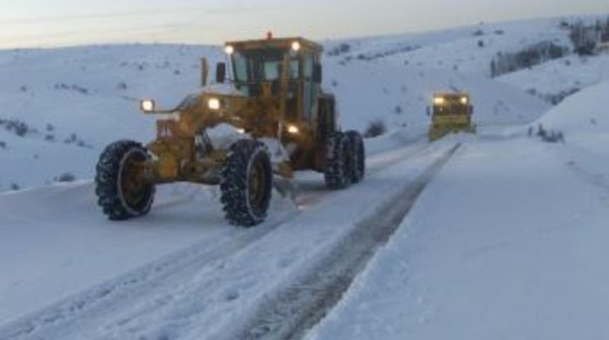 Y&uuml;ksek Rakımlı B&ouml;lgelerde Karla M&uuml;cadele &Ccedil;alışmaları
