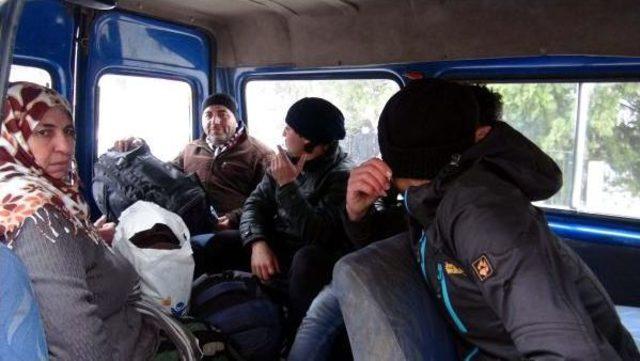 Edirne sınırında 7 kaçak yakalandı
