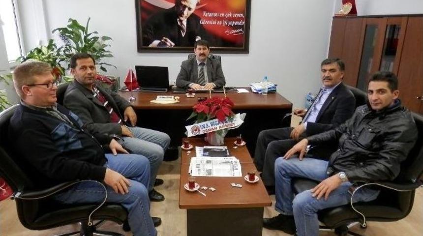 Metal Sendikası Şube Başkanı Akkurt&rsquo;tan Ziyaret