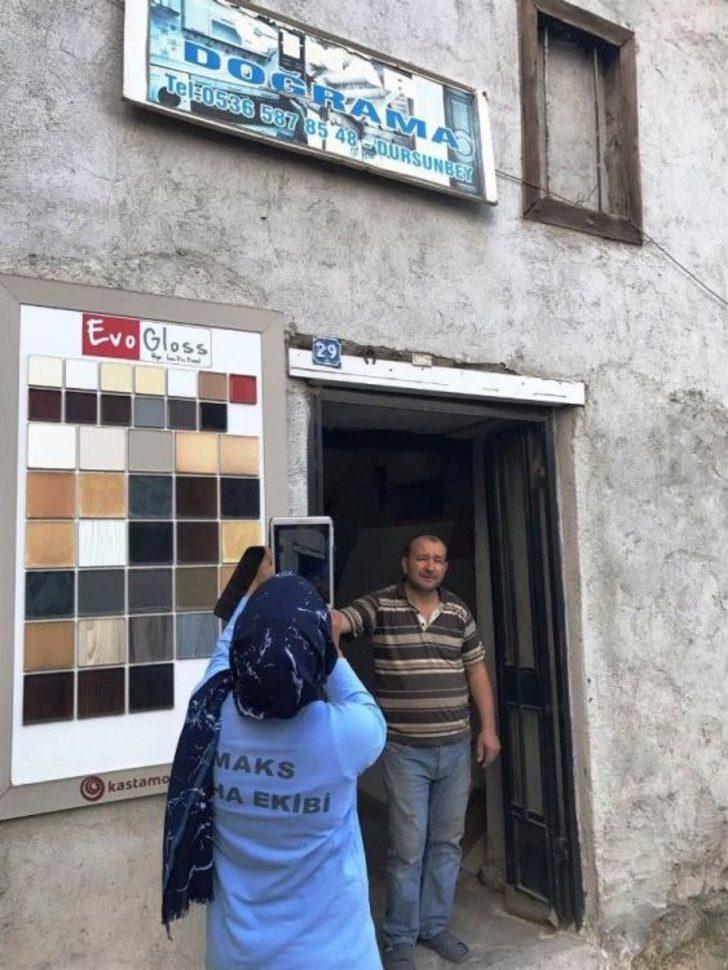 Dursunbey’de İçişleri Bakanlığı’nın Numarataj Çalışması Başladı G3