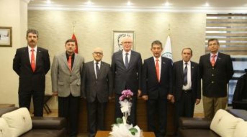 Astsubaylar Sendikası&rsquo;ndan Başkan Kurt&rsquo;a Ziyaret