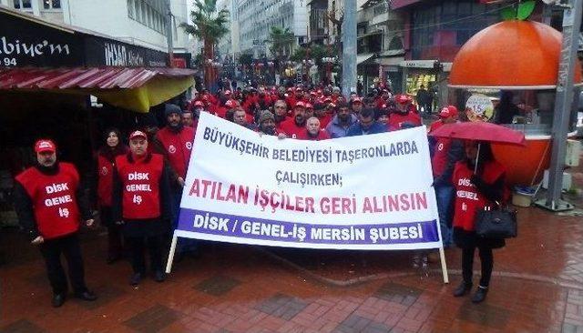 İşten Çıkarılan İşçiler Topladıkları İmzaları Meclise Götürdü