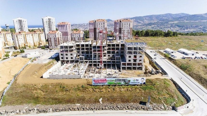 İlkadım&rsquo;da Yeni Hizmet Binası Y&uuml;kseliyor