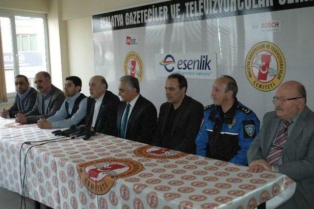 Malatya Emniyet Müdürü’nden Gazeteciler Ve Televizyoncular Cemiyet’ine Ziyaret