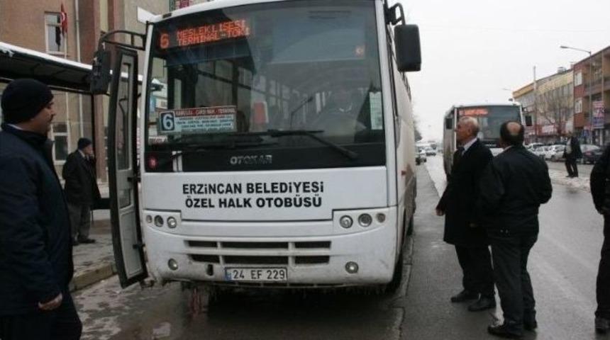 Zabıtadan Otob&uuml;s Ve Minib&uuml;slere Denetleme
