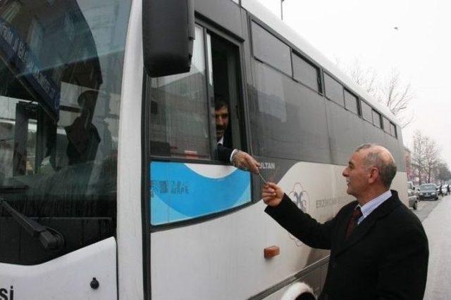 Zabıtadan Otob&uuml;s Ve Minib&uuml;slere Denetleme 1